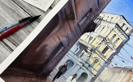 Почему акварель – это не страшно? 