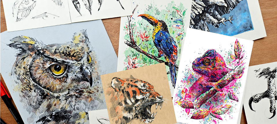 Анималистика. Графика