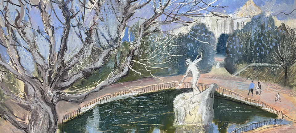 МАСЛЯНАЯ ПАСТЕЛЬ | смешанная техника