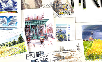 МАРКЕРНЫЕ ПЕЙЗАЖИ