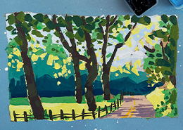 Гуашь. Базовый курс