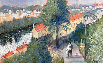 МАСЛЯНАЯ ПАСТЕЛЬ | смешанная техника