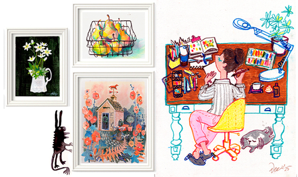 Творческий чулан художника