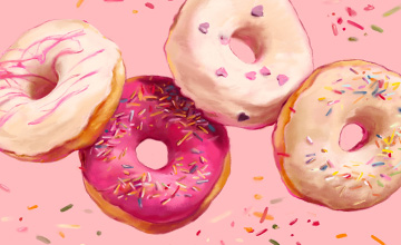 Food скетчинг Procreate