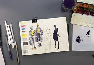 Fashion-пропорции и скетчинг