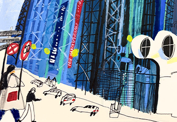 Центр Помпиду. Часть 3 (детали)