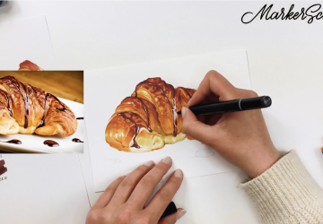 Круассан. Создаем объем круассана 