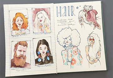 Пучок с лентой. Завершаем разворот