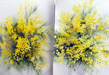 Мимоза. Финальные штрихи