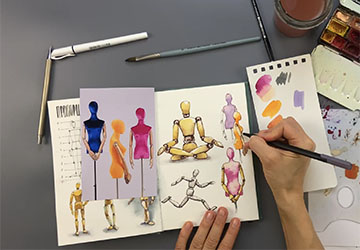 Цветные манекены