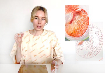 Рисуем под лупой. Эскиз 