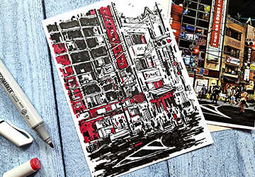 Осака (ночь). Часть 2