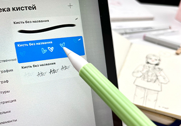 Настройка и создание кистей