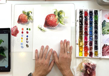 Клубника. Финальные штрихи