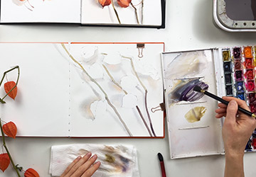 Физалис. Подложка