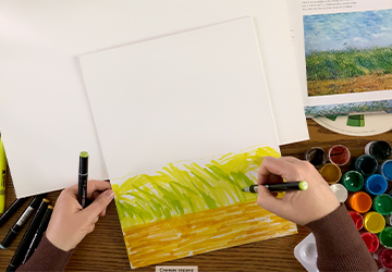 Коллаборация с Ван Гогом. Часть 1