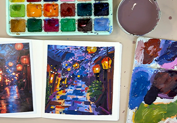 Ночной пейзаж