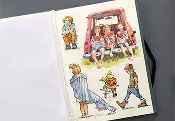 Три быстрых скетча с мальчишками