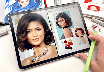 Подготовка к итоговому портрету