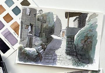 Деревня Монсанту. Цвет