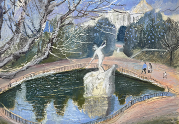 Пейзаж с водоёмом. Финал