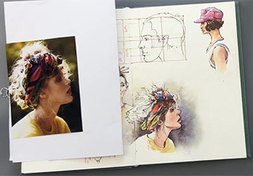 Девушка с цветным платком. Часть 2