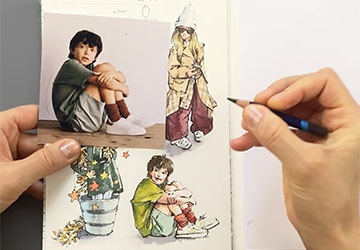 Мальчик в зелёном