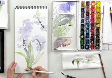 Гиацинты. Подложка