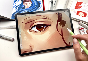 Зендея. Цвет