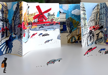 Где рисовать свою историю? Про блокнот-"гармошку"