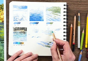 Как рисовать воду?