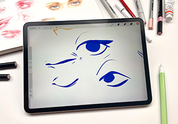 Части лица под лупой