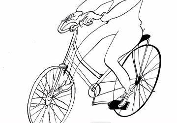 Как нарисовать велосипед?
