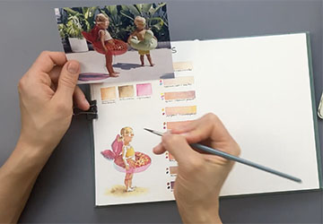 "Русалка": скетч девочки