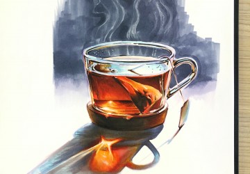 КРУЖКА С ЧАЕМ