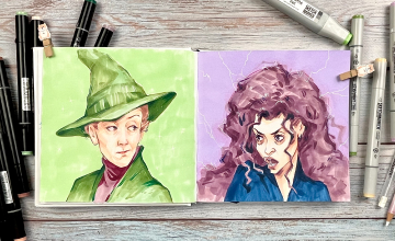 Профессор Макгонагалл и Беллатриса Лестрейндж