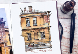 МАСТЕР-КЛАСС "ДОМ В ПЕРЕУЛКЕ"
