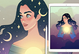 Девушка ночь