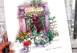 Цветочная лавка